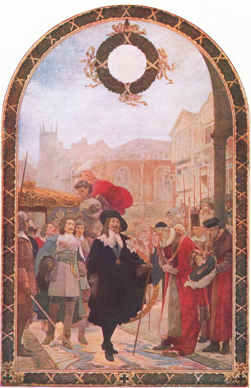 Charles Ier demandant les cinq membres du Guildhall 1641-1642, de l