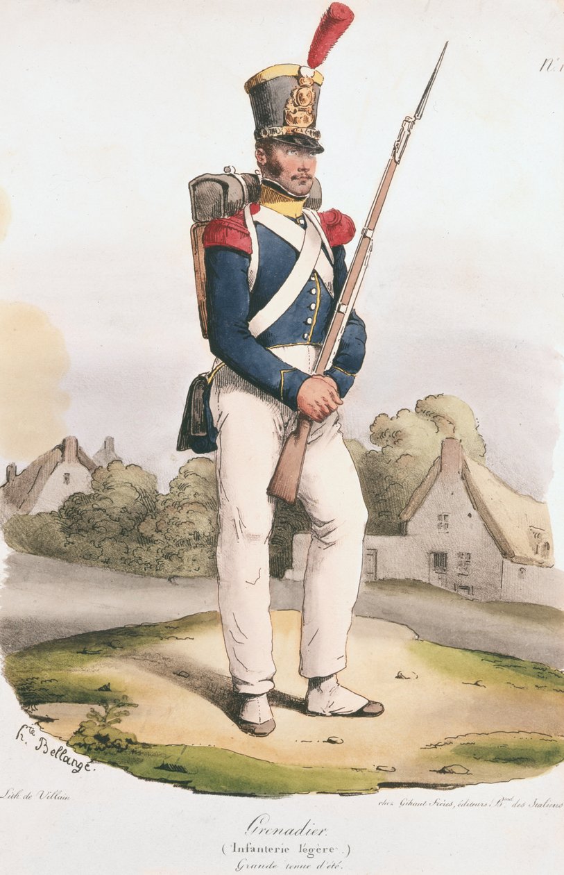 Garde grenadier - Joseph Louis Hippolyte Bellange
