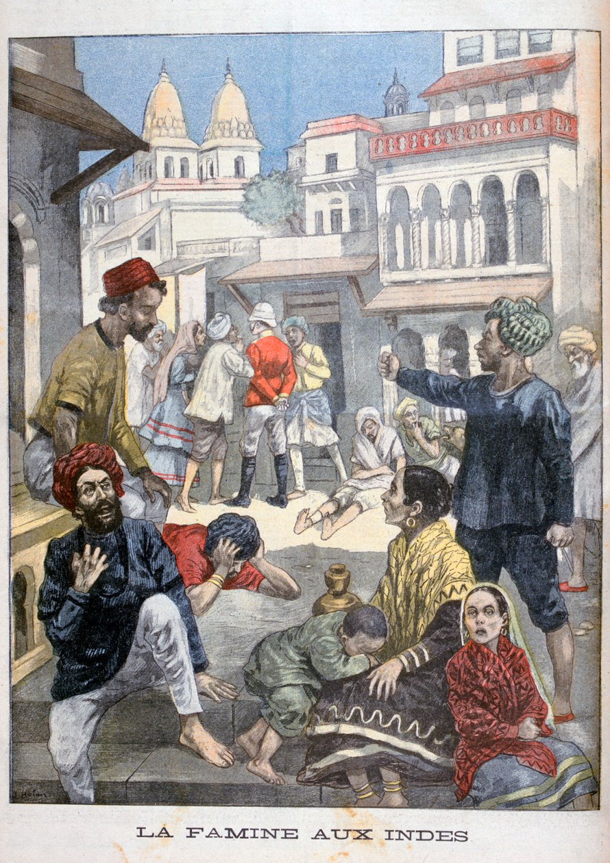 Famine en Inde - Joseph Belon