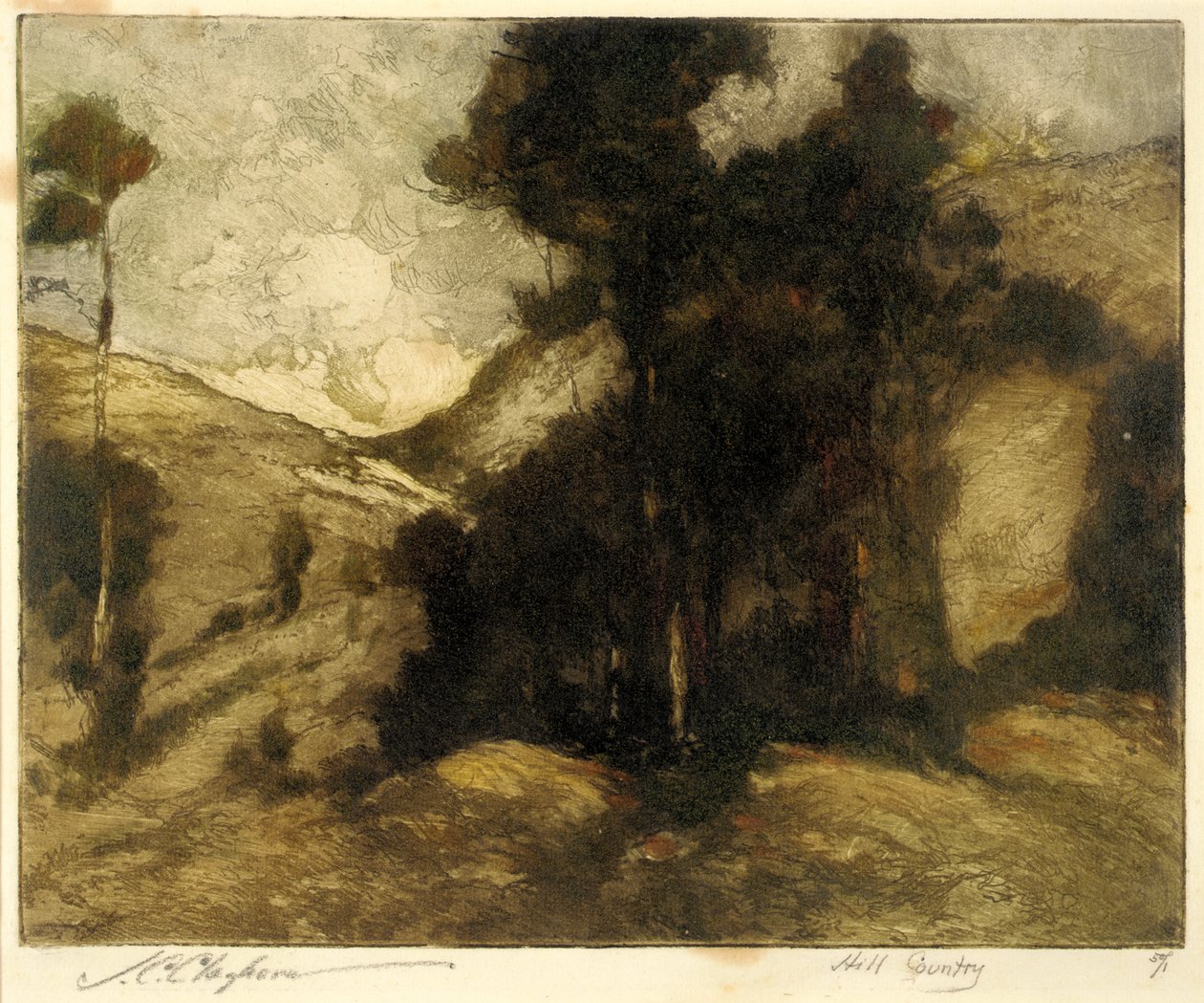 Pays des collines - Joseph C. Claghorn