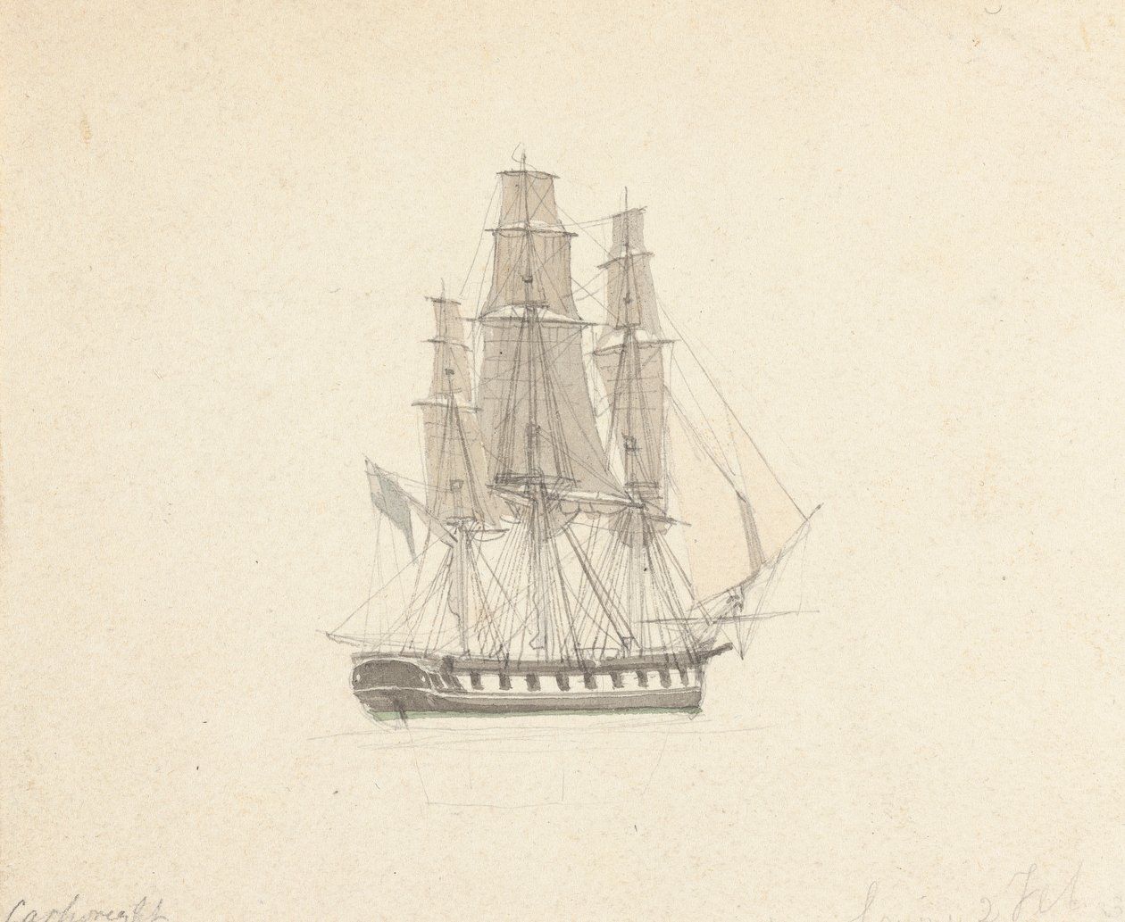 Brig Hermaphrodite Simple - Joseph Cartwright