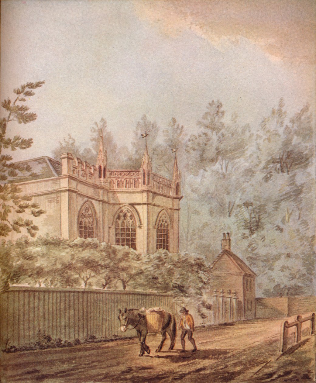 Strawberry Hill, 18e siècle, 1922 - Joseph Charles Barrow