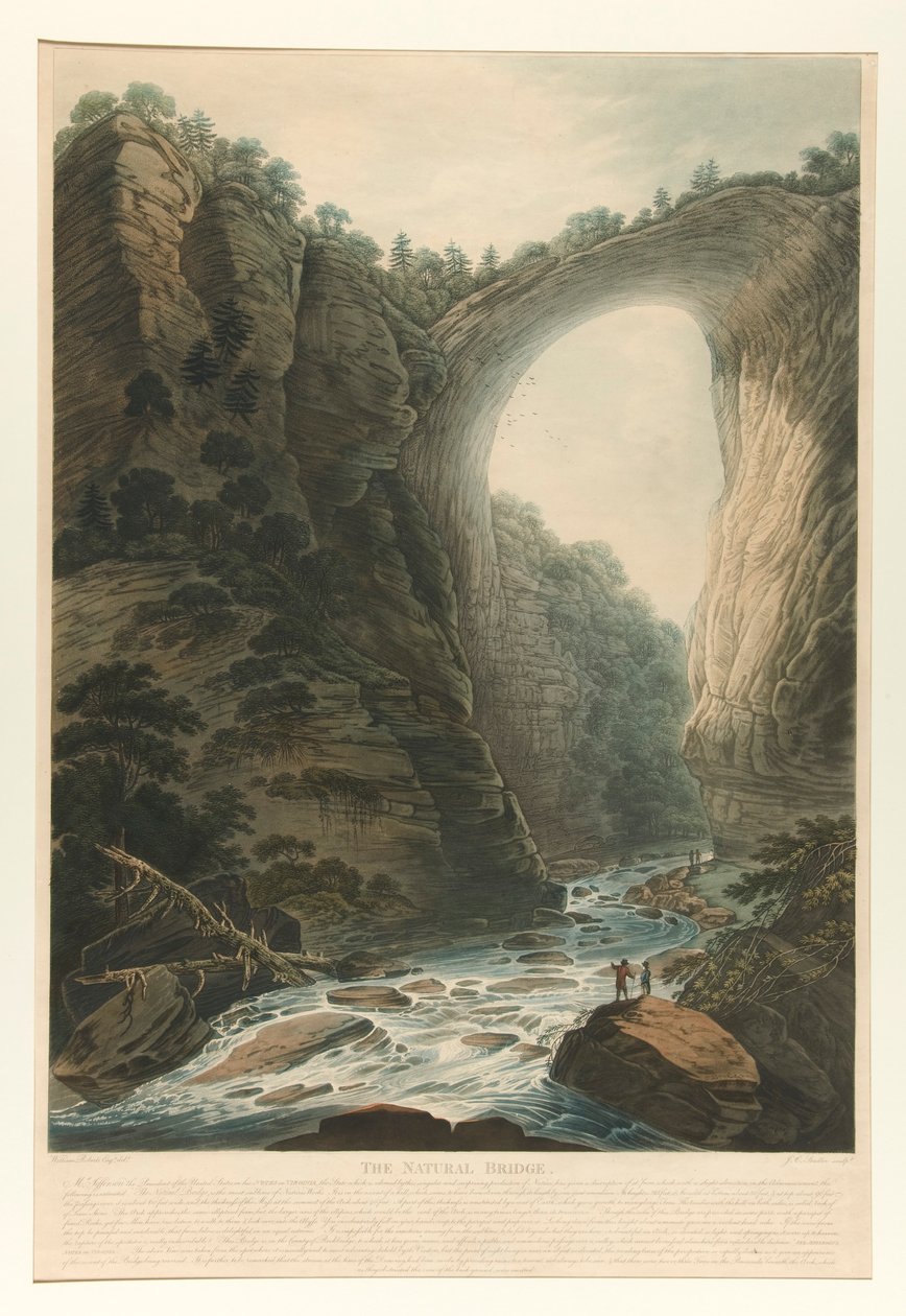 Le Pont Naturel (Va.) - Joseph Constantine Stadler