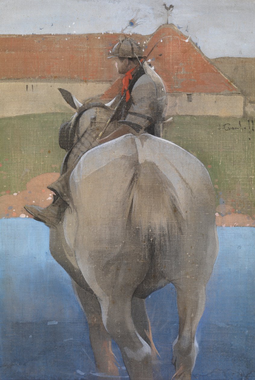Le Garçon fermier - Joseph Crawhall