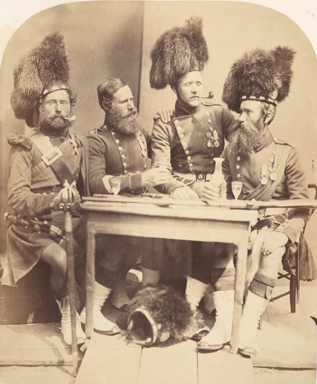 Highlanders, 1856 - Joseph Cundall