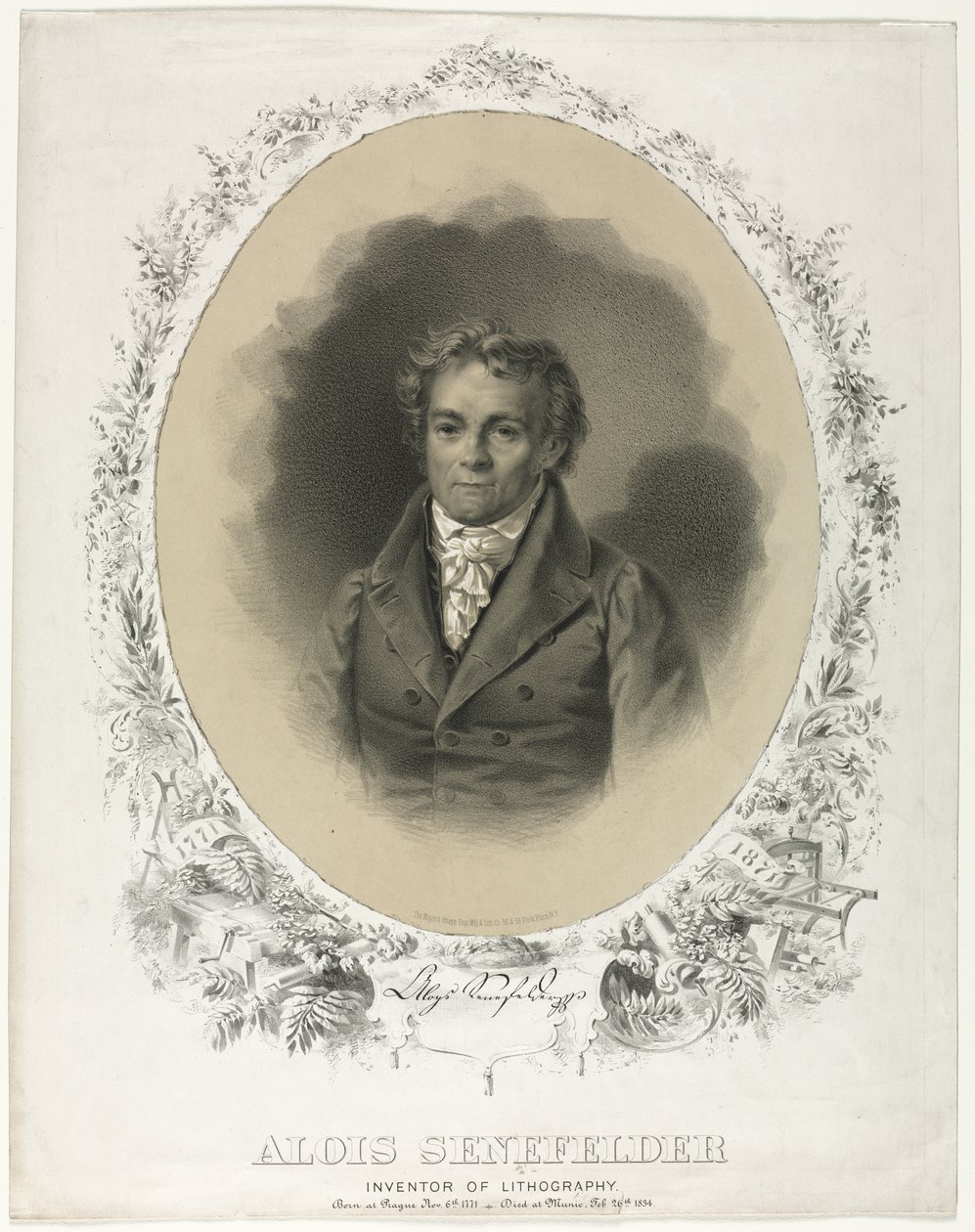 Alois Senefelder - Joseph F. Knapp