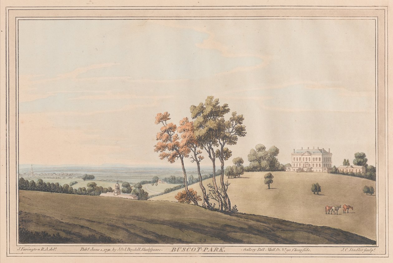 Buscot Park - Joseph Farington
