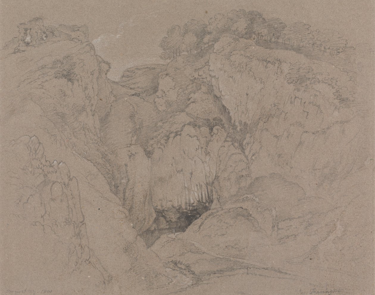 Castleton - Le Pic - Joseph Farington