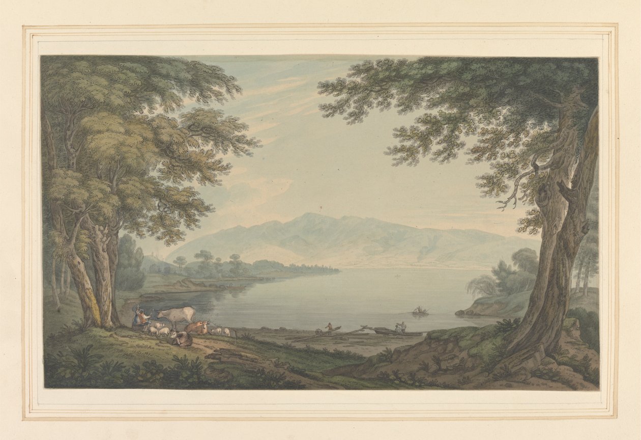 Skiddaw et Derwentwater - Joseph Farington