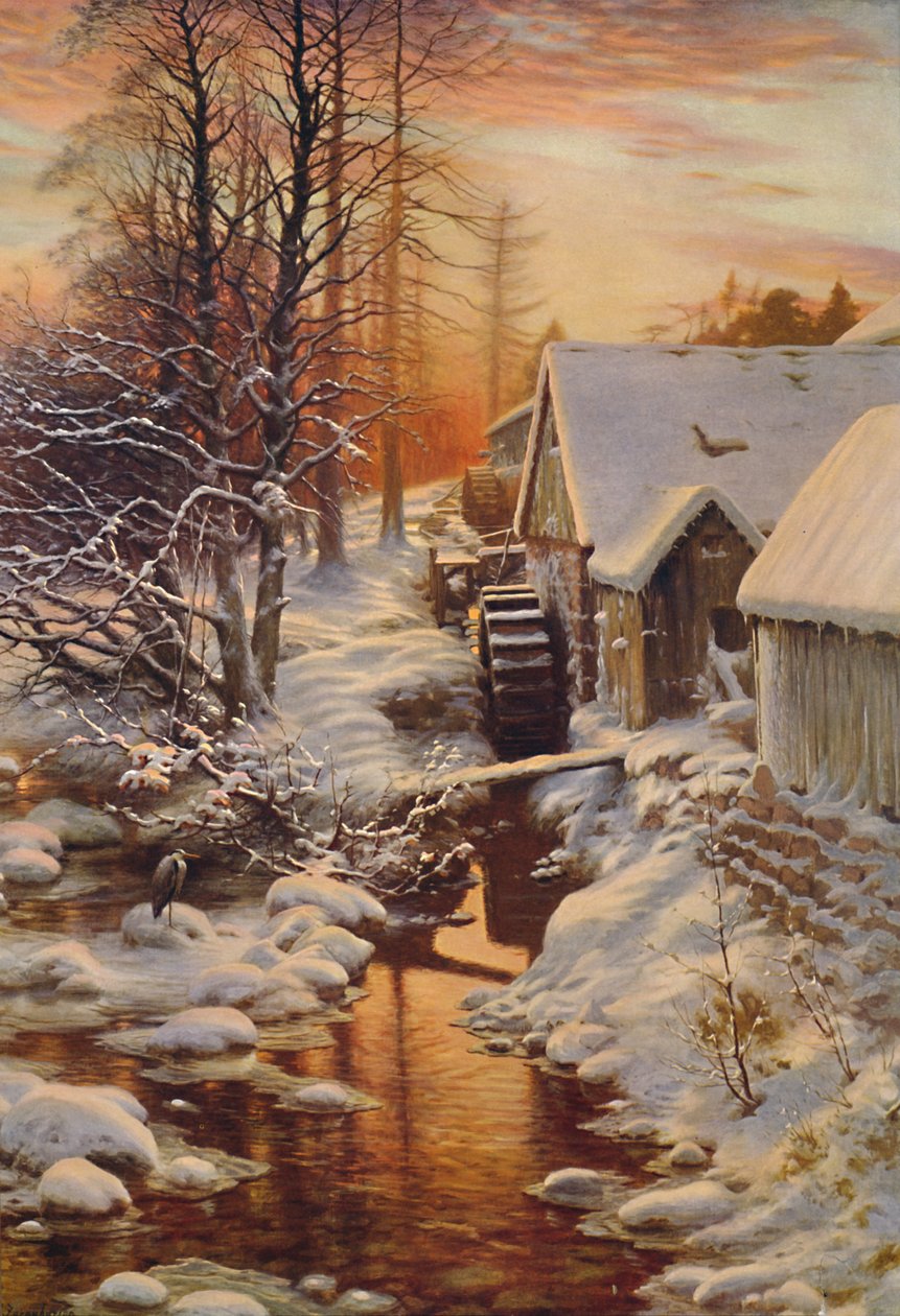 Le Silence des neiges, 1907 - Joseph Farquharson