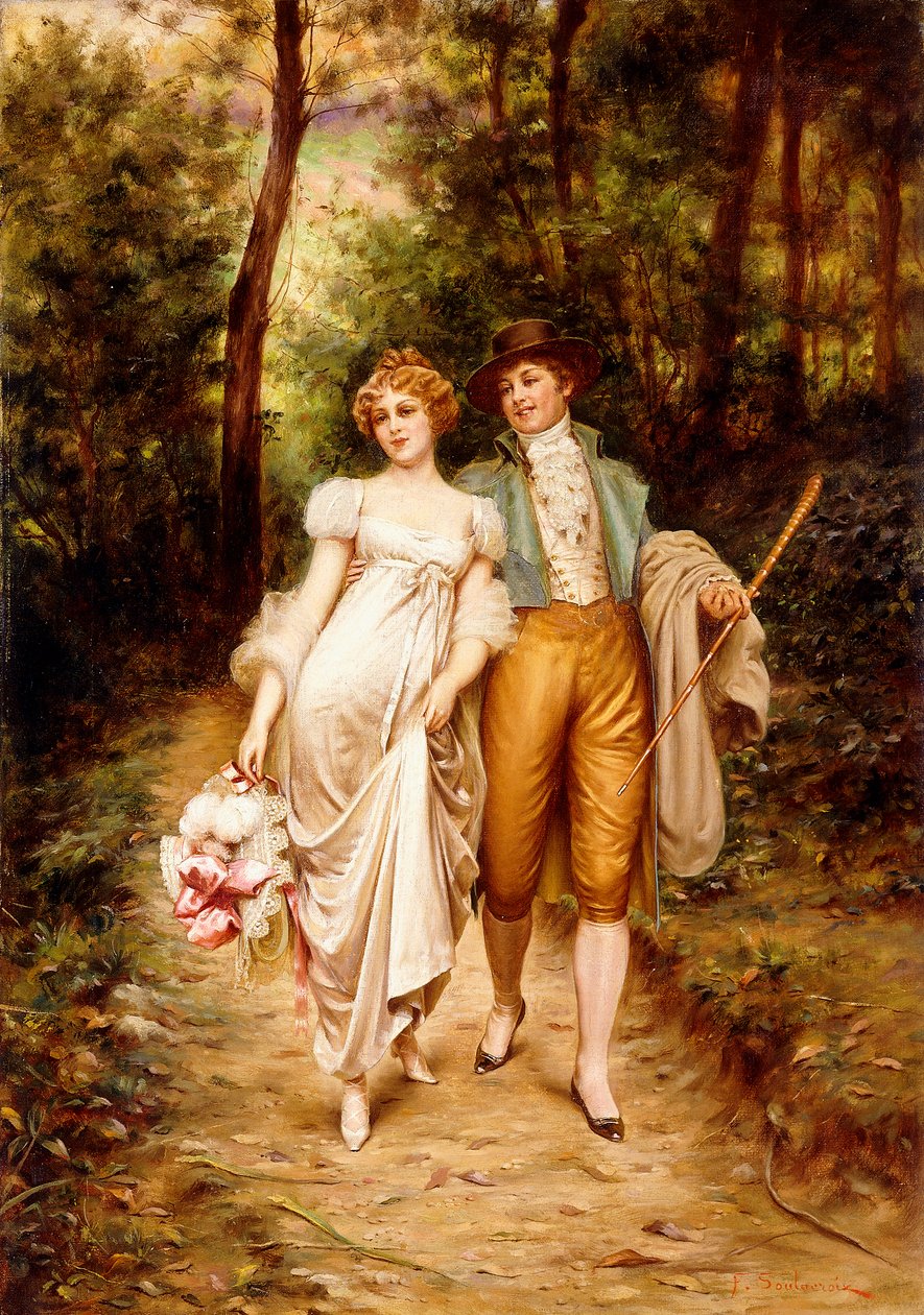 Cour - Joseph Frederick Charles Soulacroix