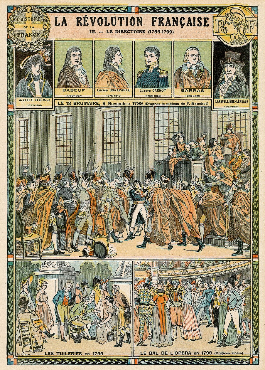 Le Directoire, la Révolution française - Joseph Girard