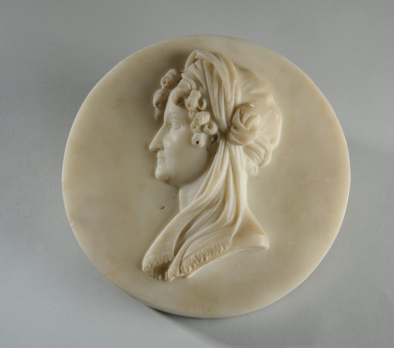 Portrait Médaillon de Mme Elizabeth Gott - Joseph Gott