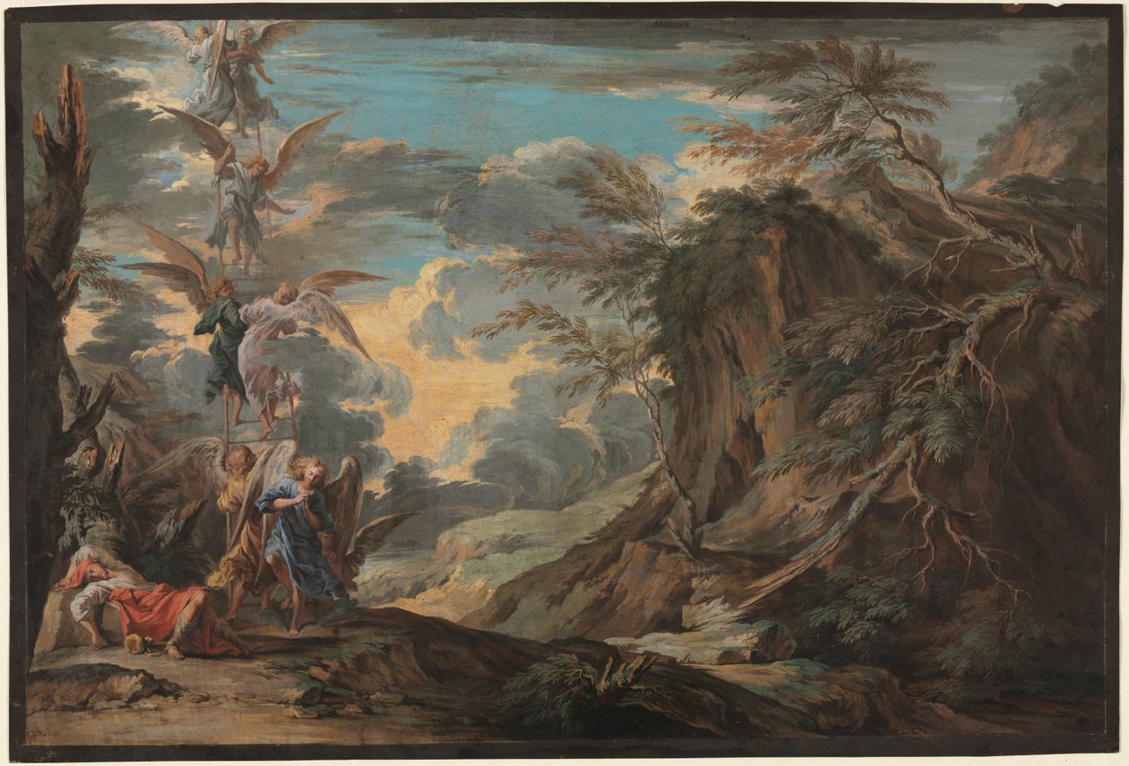 Le rêve de Jacob, vers 1720 - Joseph Goupy