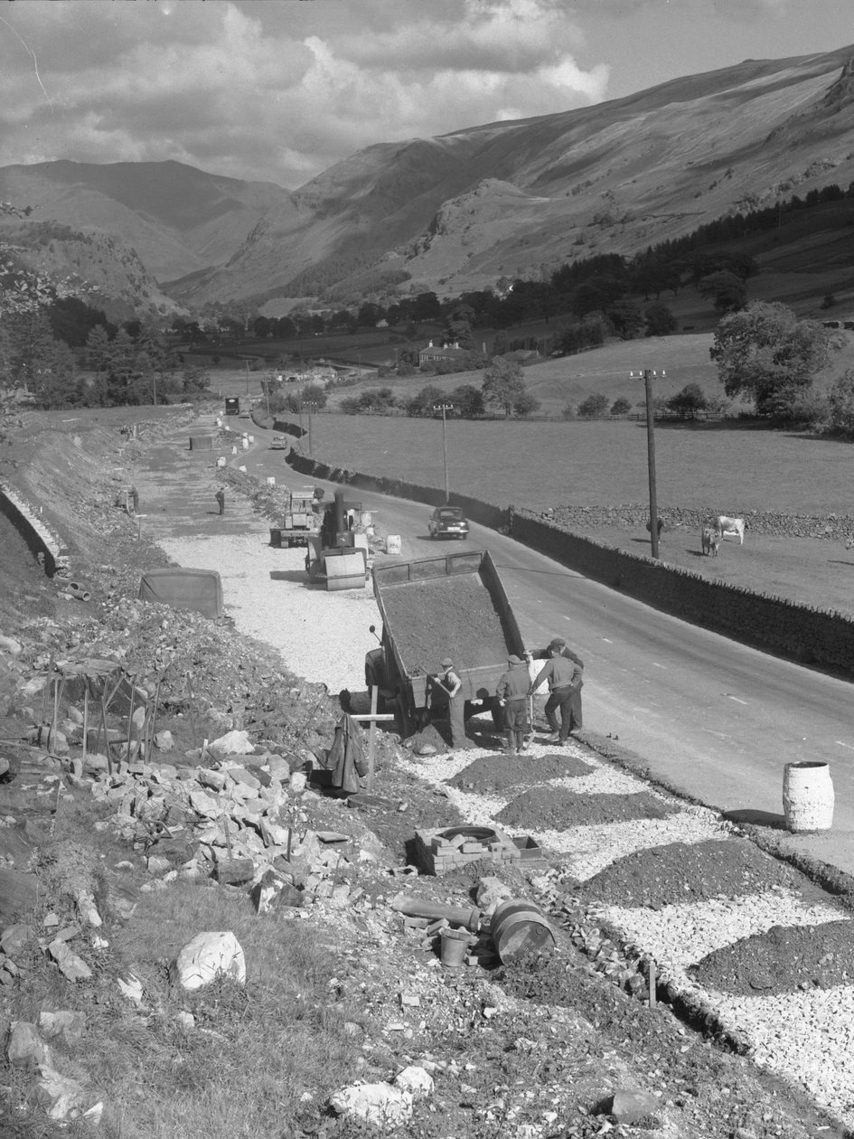Construction de routes près de Thirlmere - Joseph Hardman