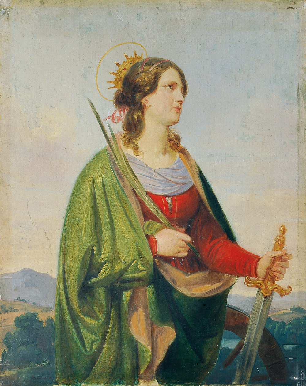 Sainte Catherine - Joseph Hasslwander