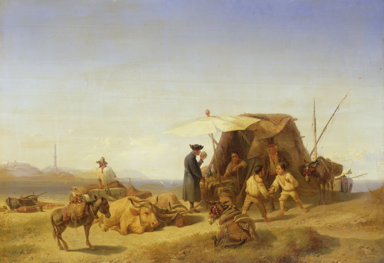 Paysage en Italie - Joseph Heinrich Marr