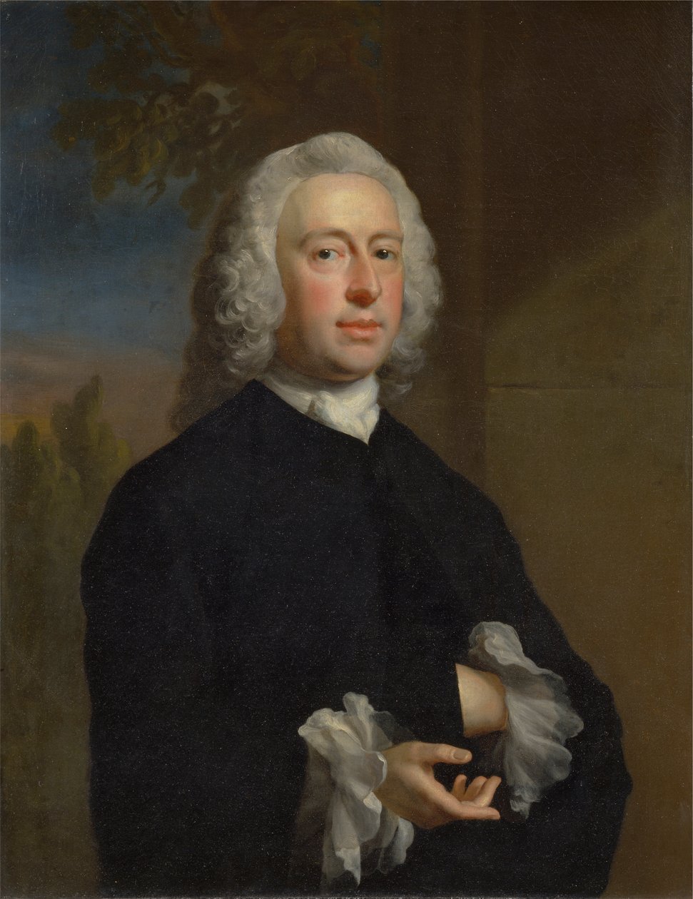 Un homme inconnu en noir - Joseph Highmore