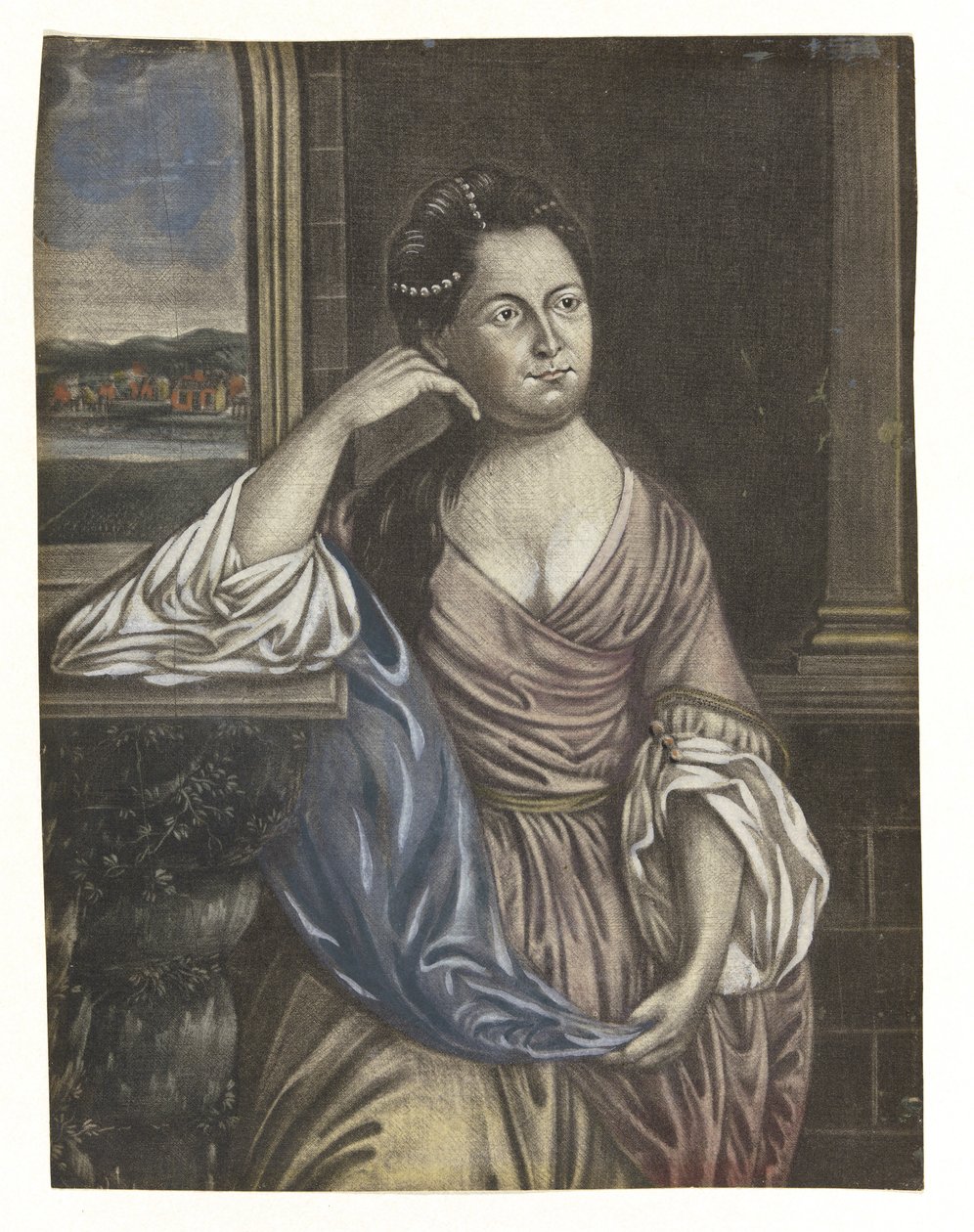 Martha Washington, pub. 1776 - Joseph Hiller