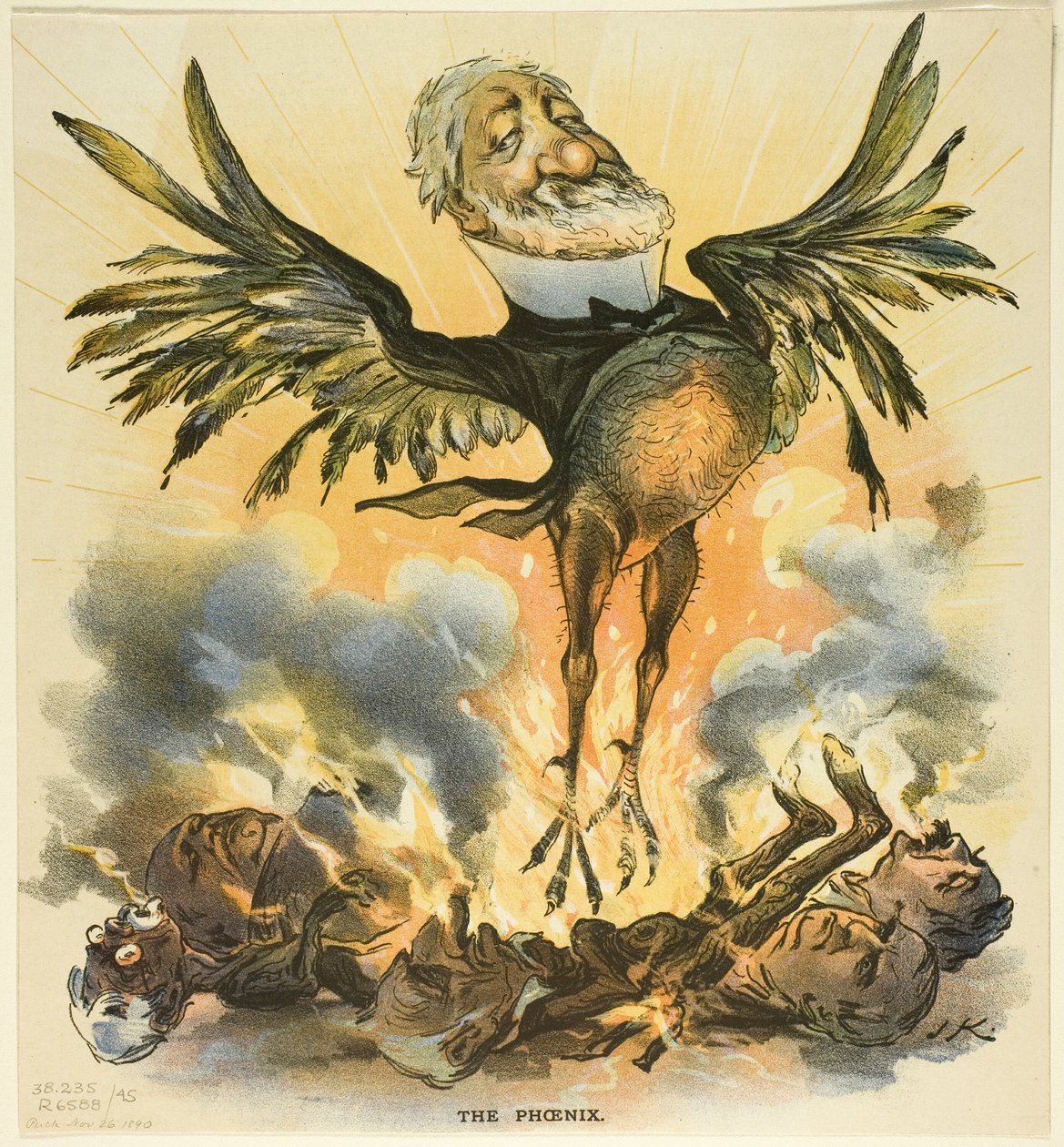 Le Phoenix, de Puck - Joseph Keppler