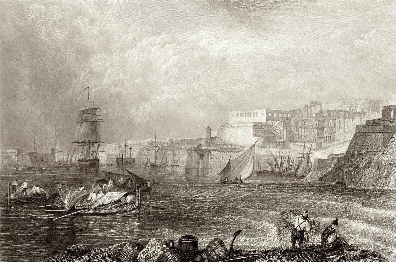 Malte - Joseph Mallord William (after) Turner