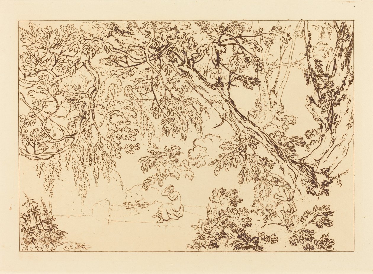 Aesacus et Hesperie - Joseph Mallord William Turner