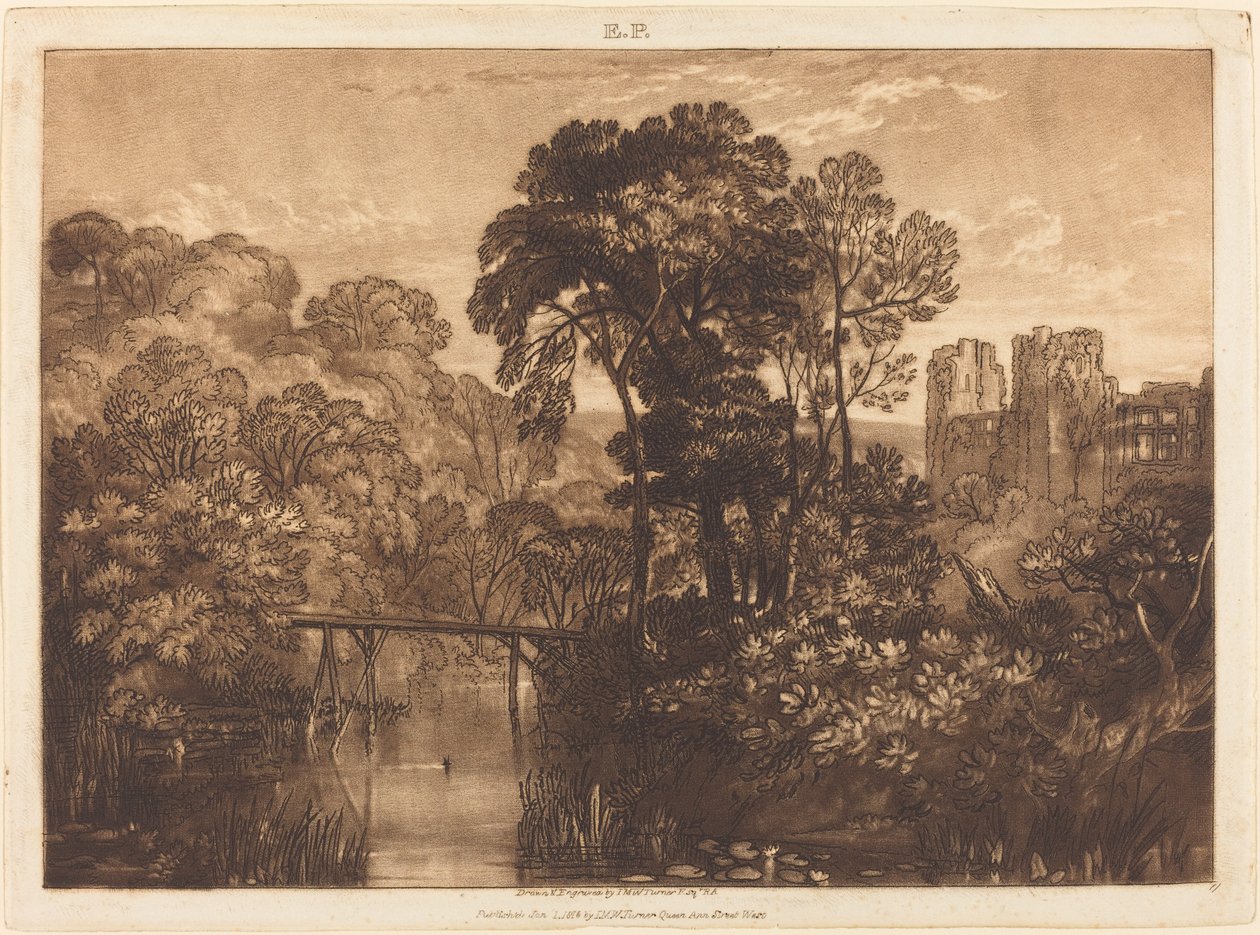 Château de Berry Pomeroy - Joseph Mallord William Turner