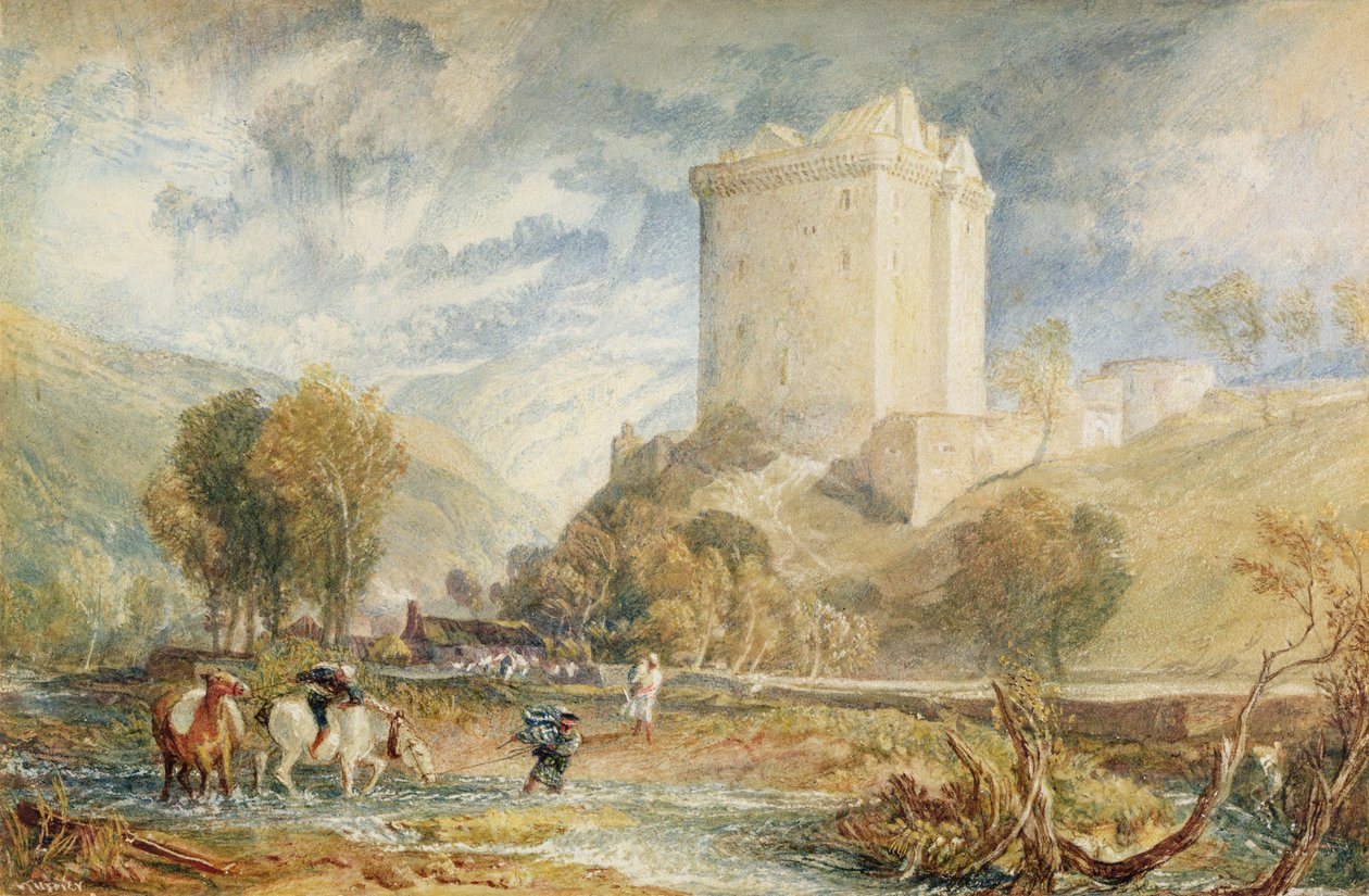 Château de Borthwick - Joseph Mallord William Turner