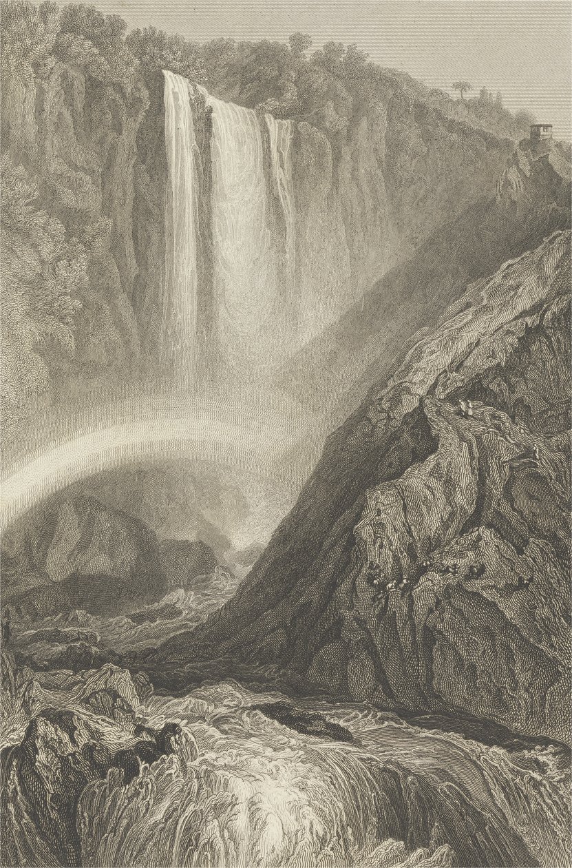 Cascade de Terni, vers 1820 - Joseph Mallord William Turner