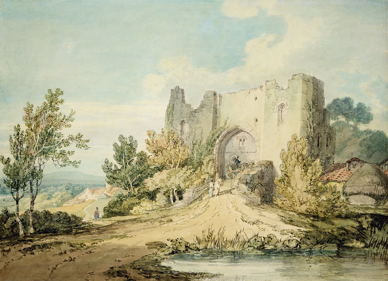 Porte du Château de Llanblethian - Joseph Mallord William Turner