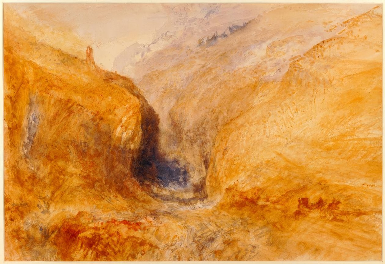 Paysage montagneux - Joseph Mallord William Turner