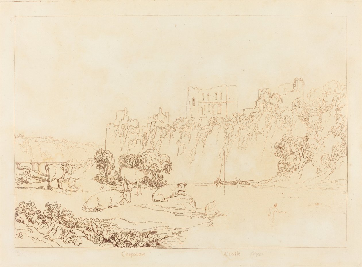 Rivière Wye - Joseph Mallord William Turner