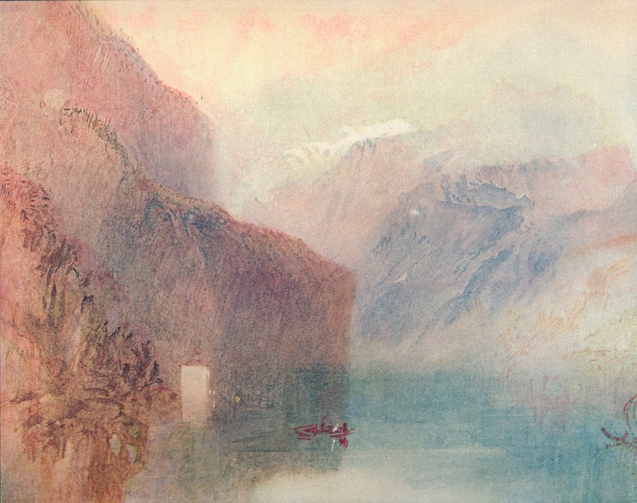 Chapelle de Tell, Flüelen, 1909 - Joseph Mallord William Turner