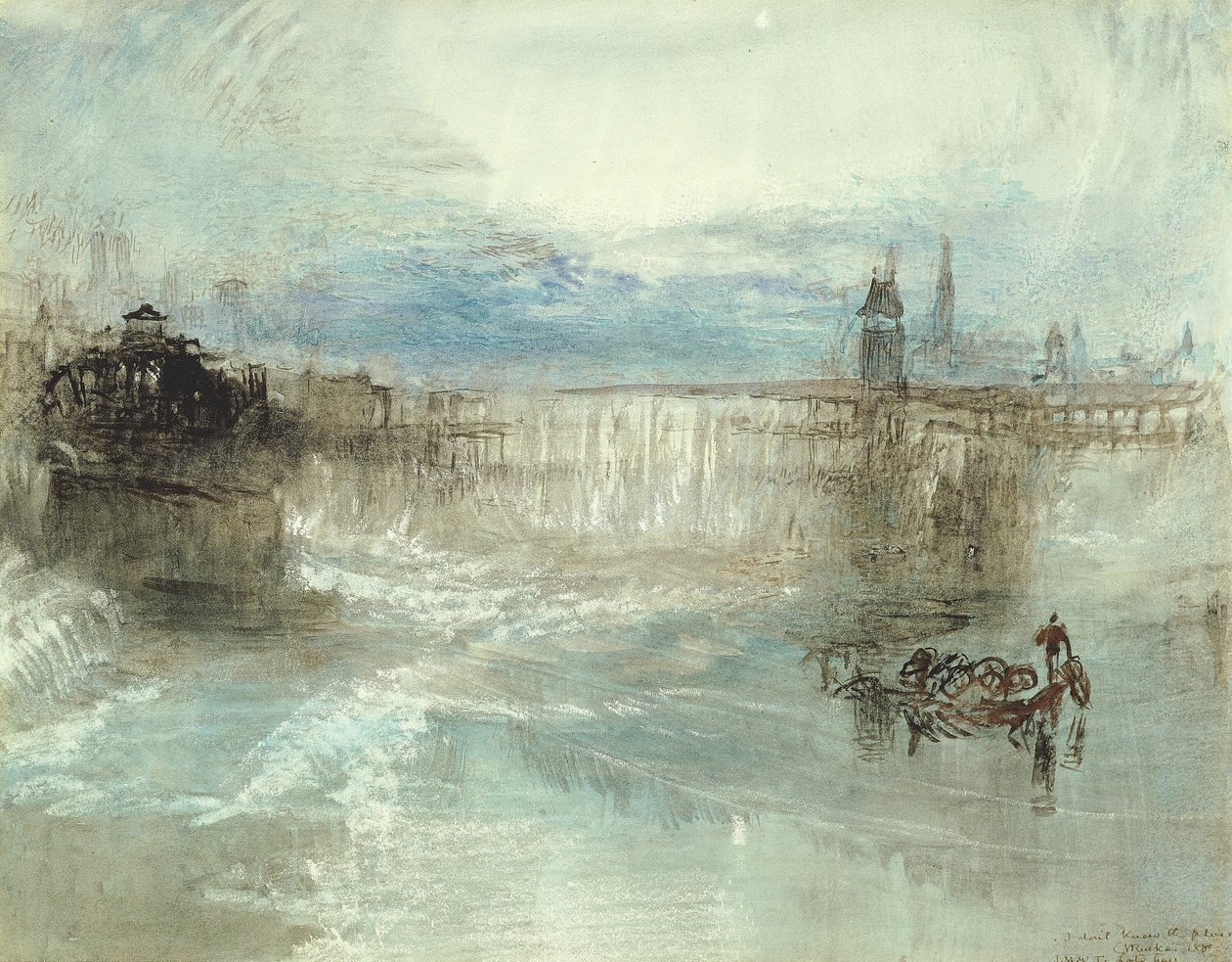 Vue de Lucerne - Joseph Mallord William Turner