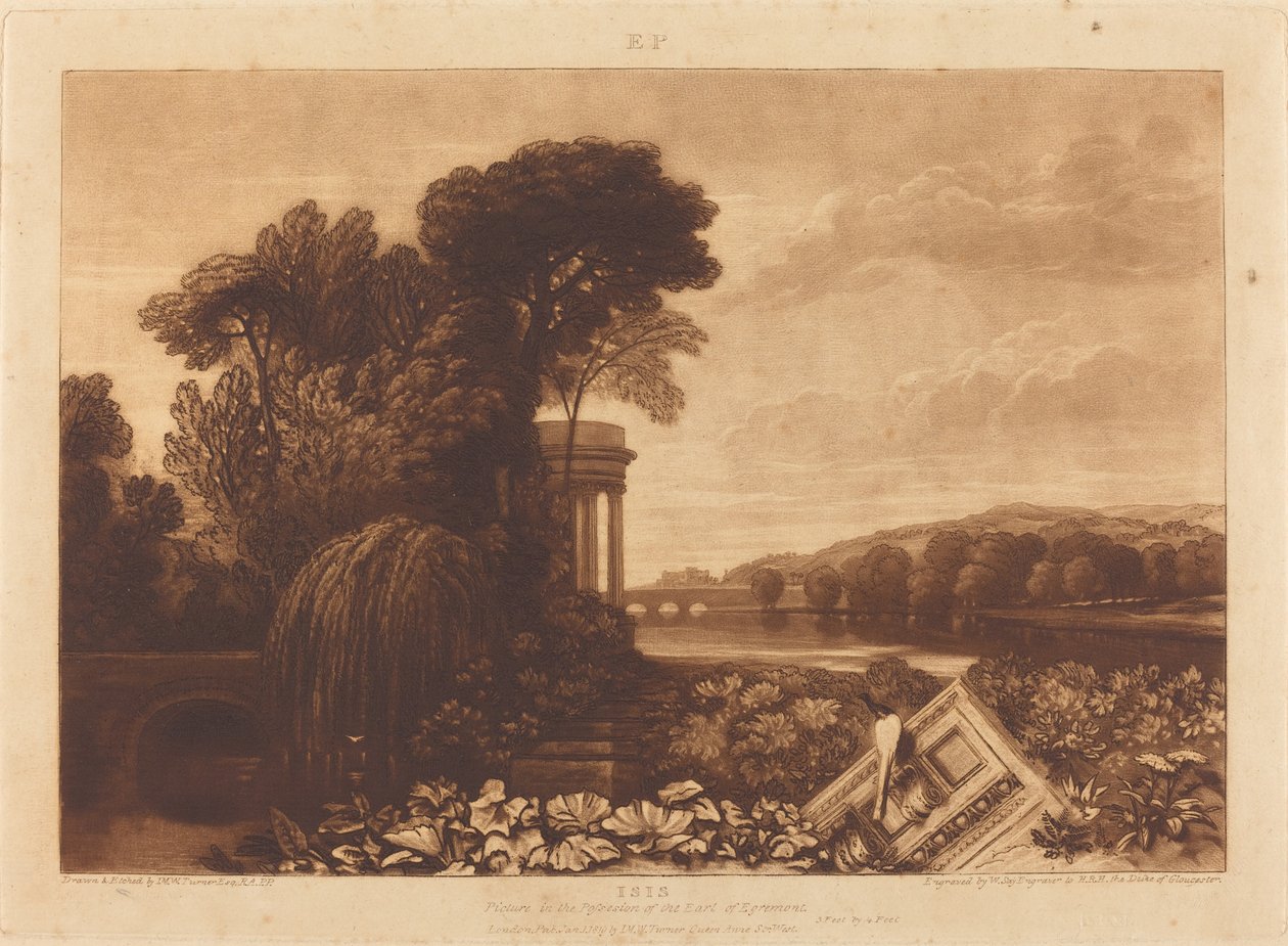 Isis - Joseph Mallord William Turner and William Say