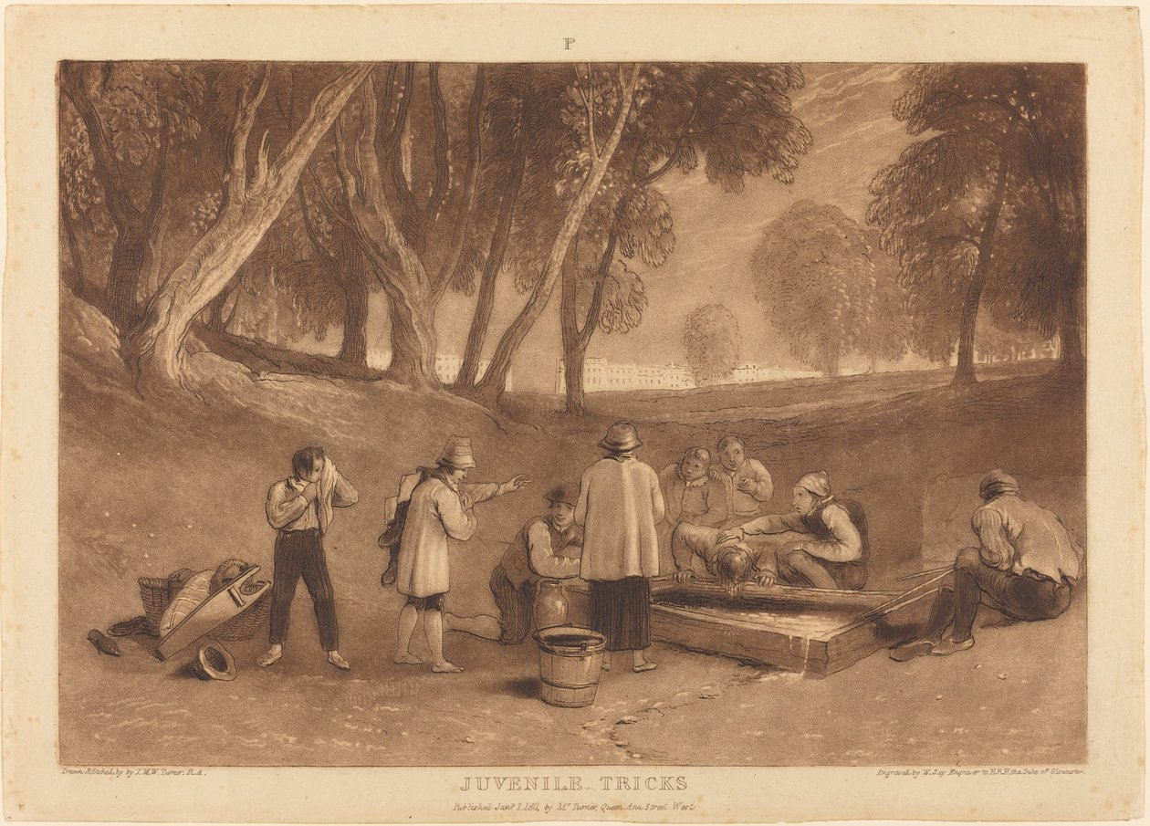 Tours de Jeunesse - Joseph Mallord William Turner and William Say