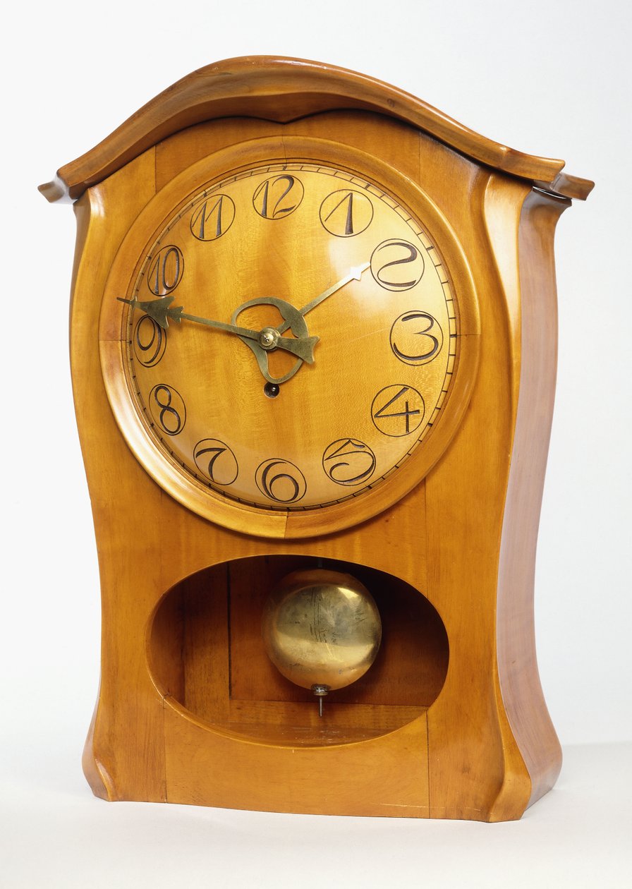 Une pendule de cheminée - Joseph Maria Olbrich