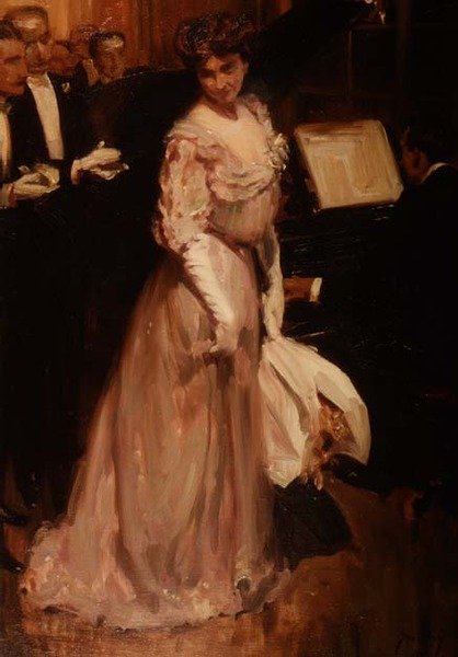 Au bal - Joseph Marius Avy