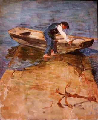 La barque française - Joseph Milner Kite