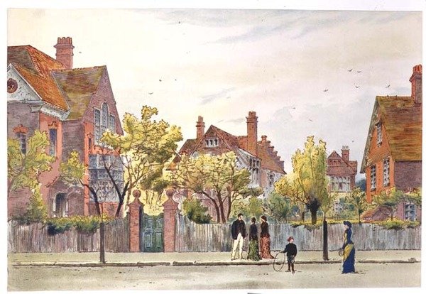 Newton Grove : Bedford Park - Joseph Nash