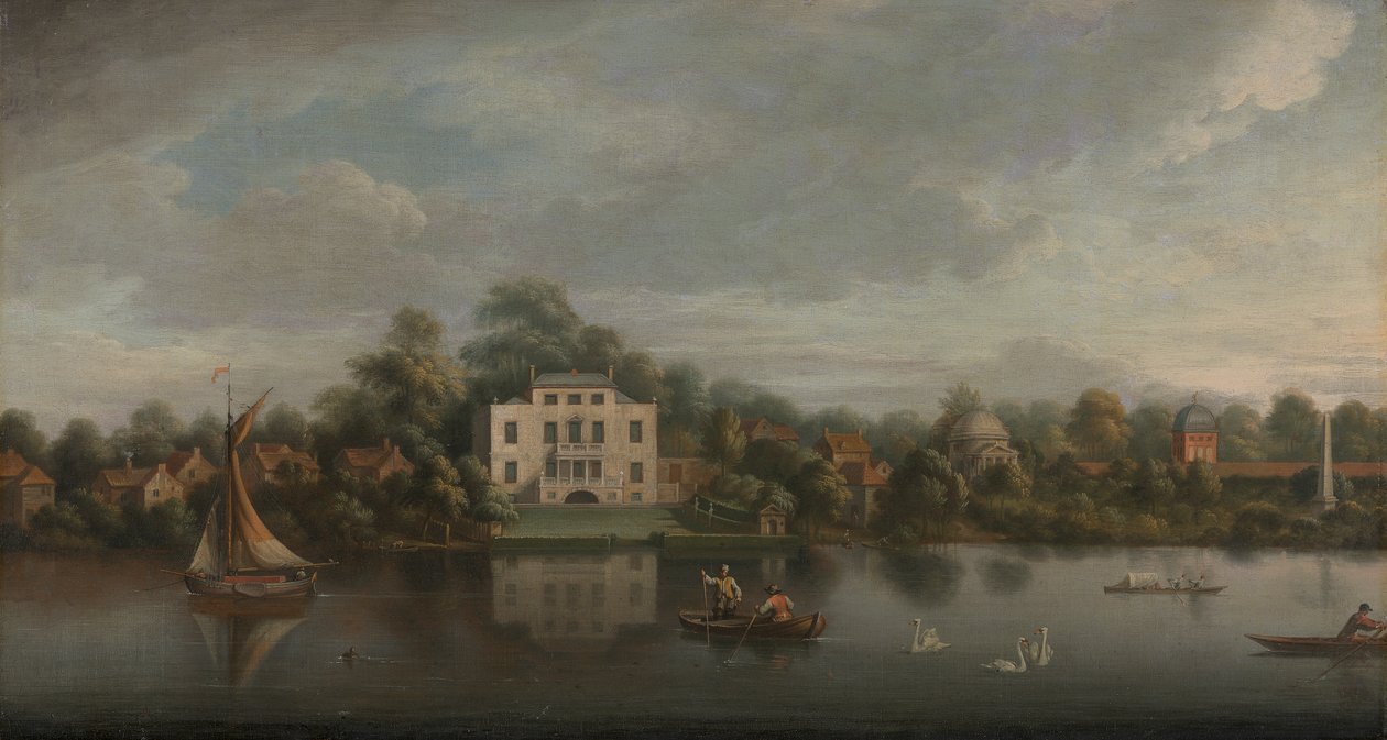 Villa de Pope, Twickenham - Joseph Nickolls