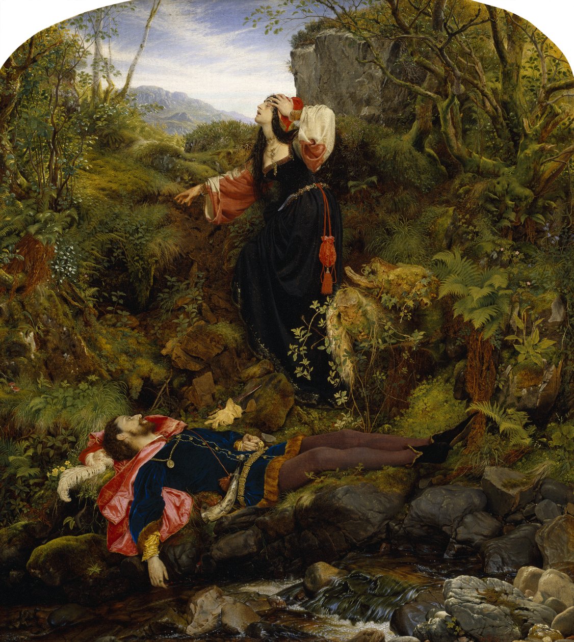 Le Bluidie Tryst - Joseph Noel Paton