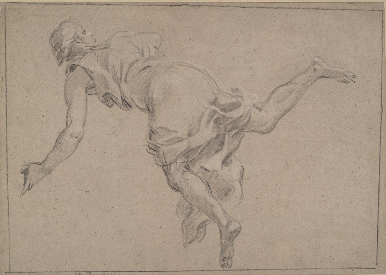 Figure tombante - Joseph Parrocel