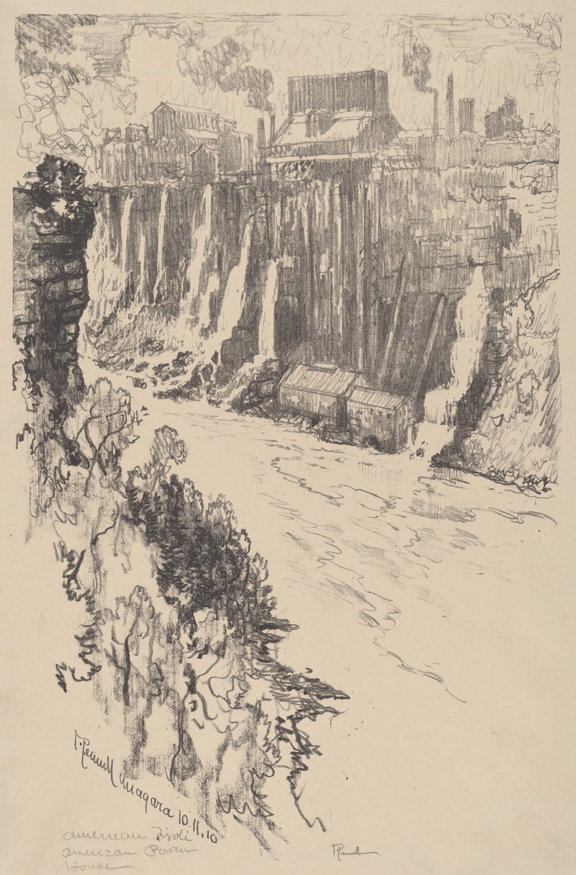American Tivoli - Joseph Pennell