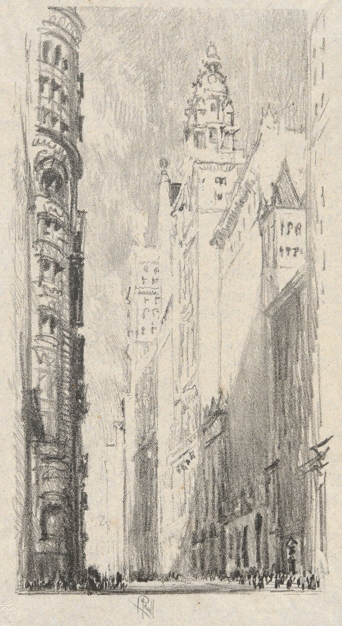 Tours de Broadway - Joseph Pennell