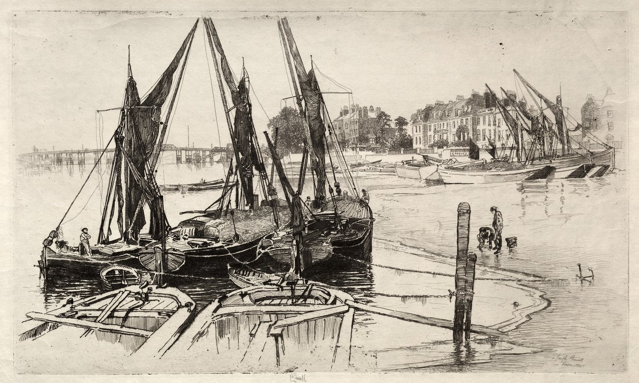 Chelsea, n° 1, 1886 - Joseph Pennell