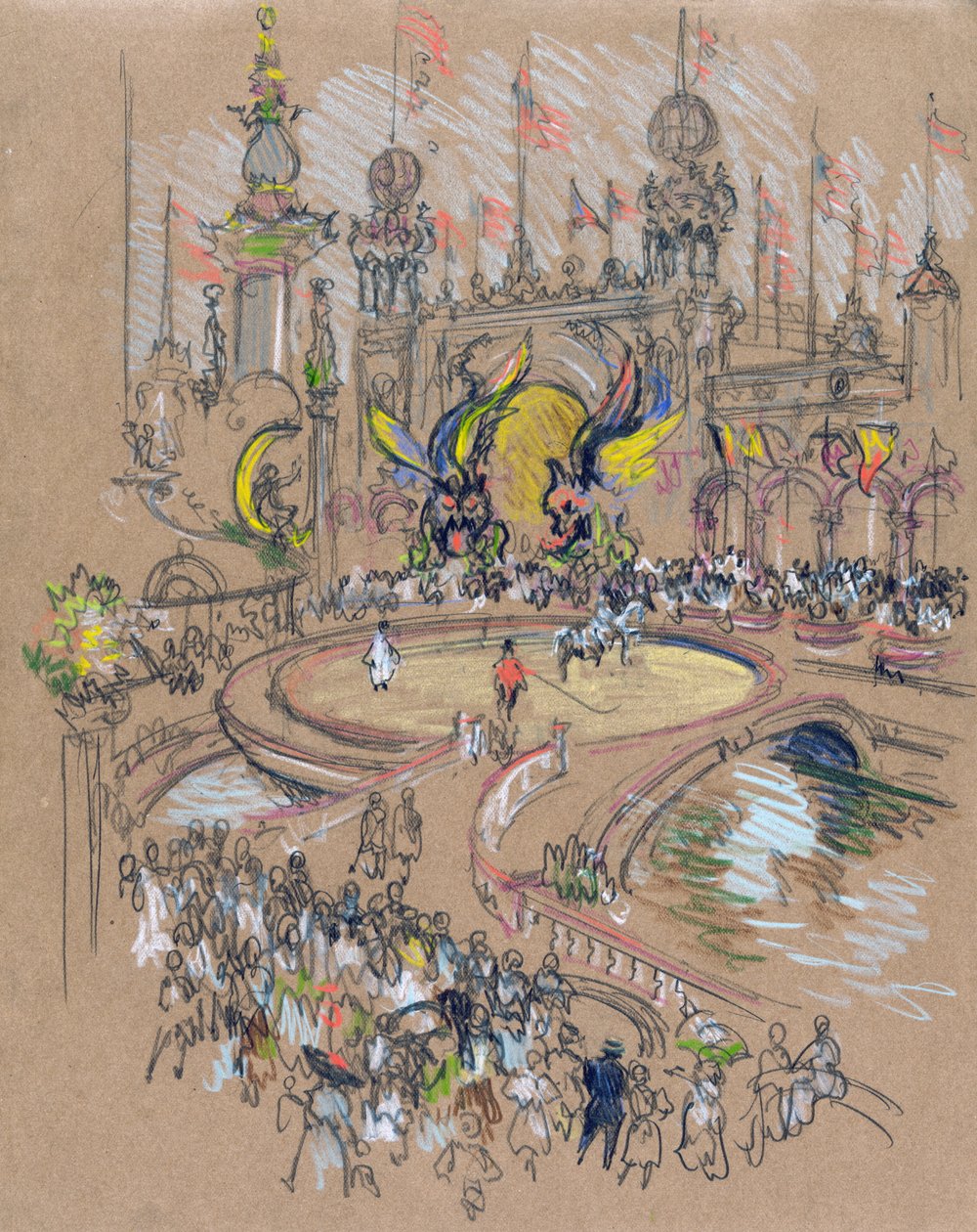 Coney Island - Joseph Pennell