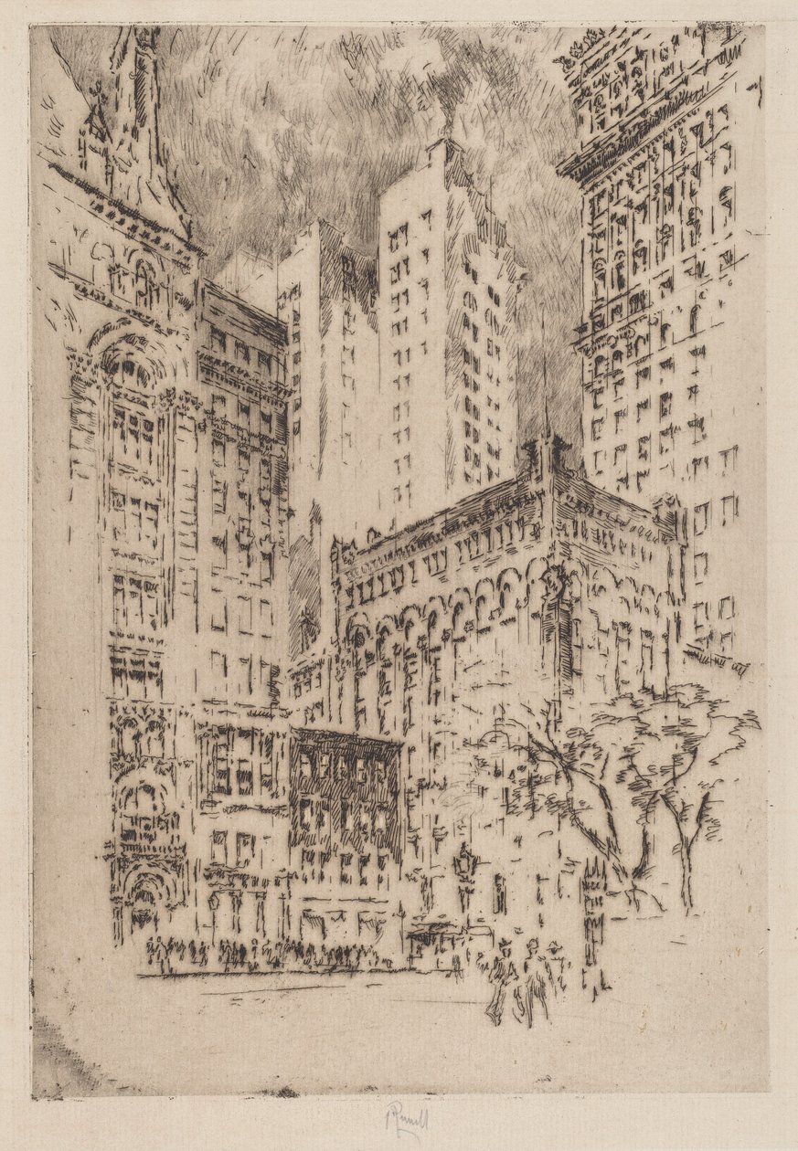 Maison de Quatre Étages - Joseph Pennell