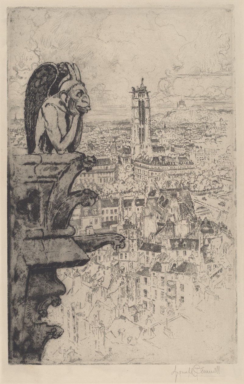 Le Stryge - Joseph Pennell