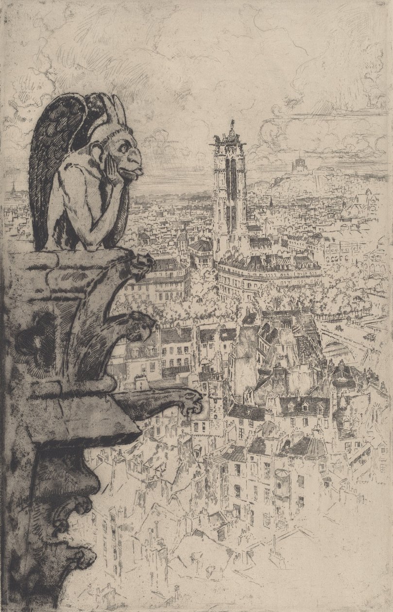 Le Stryge - Joseph Pennell